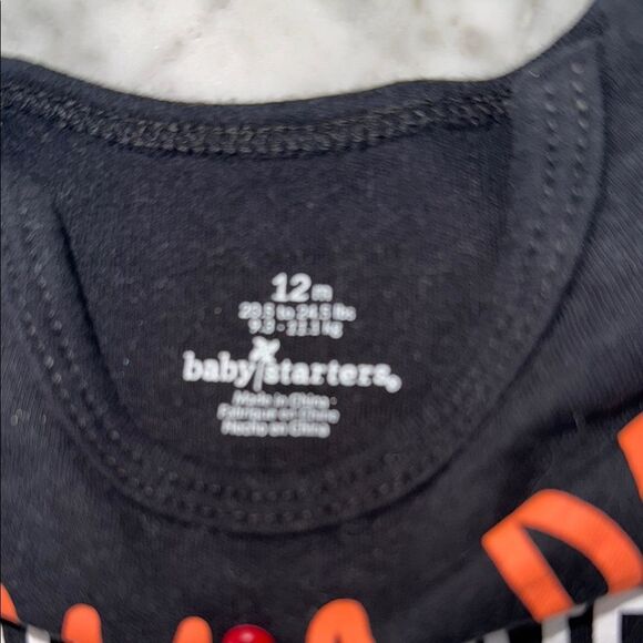 Black Monster Graphic Kids Onsie - Picture 3 of 3